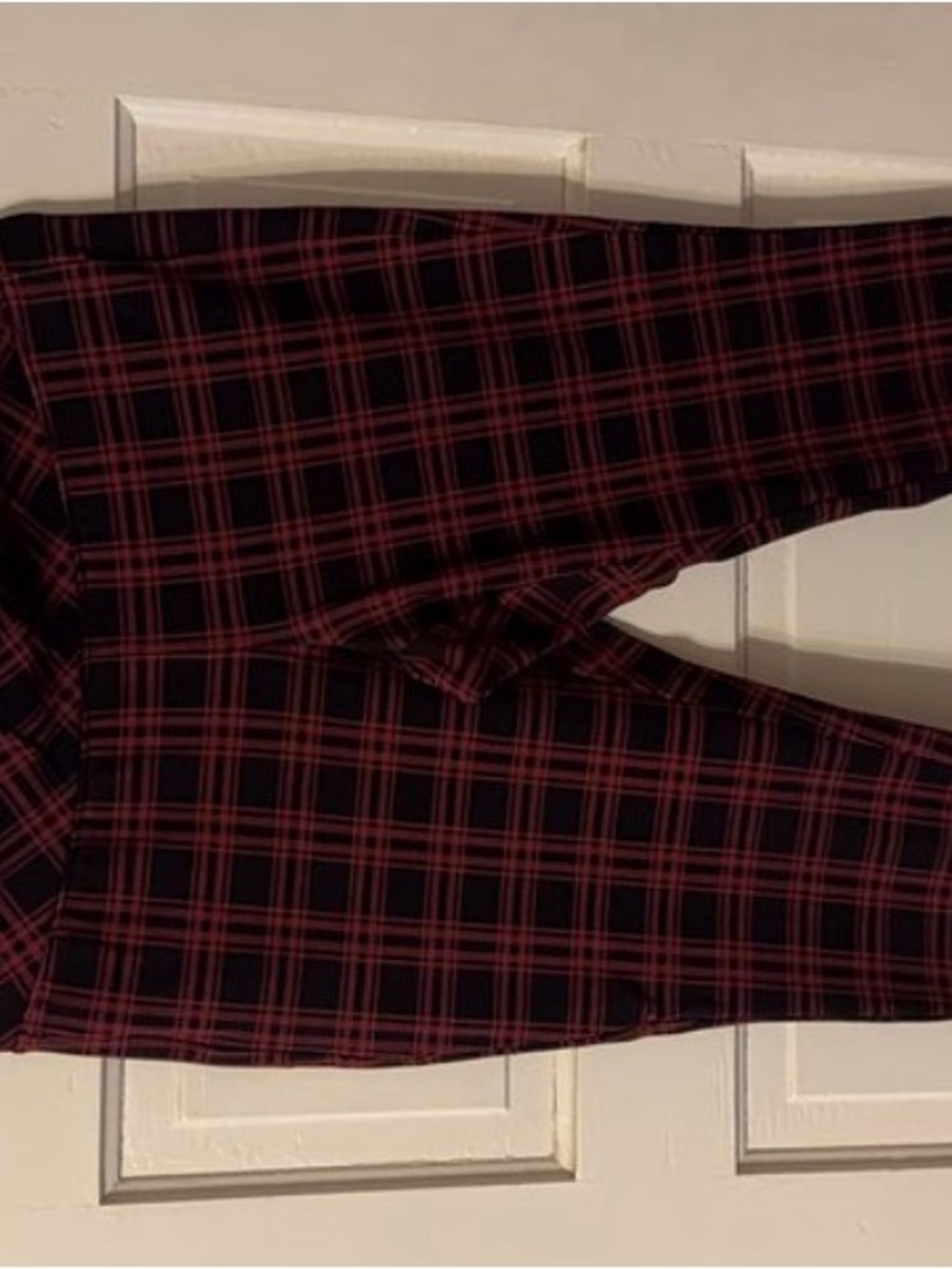 torrid Red and Black Plaid Pants